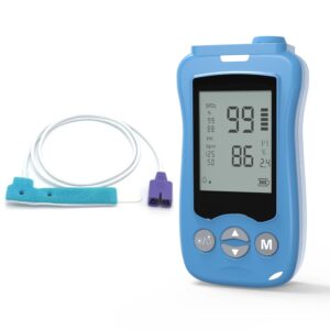 Oximetro de pulso pediátrico de grado médico para neonatos, bebes, niños y adultos