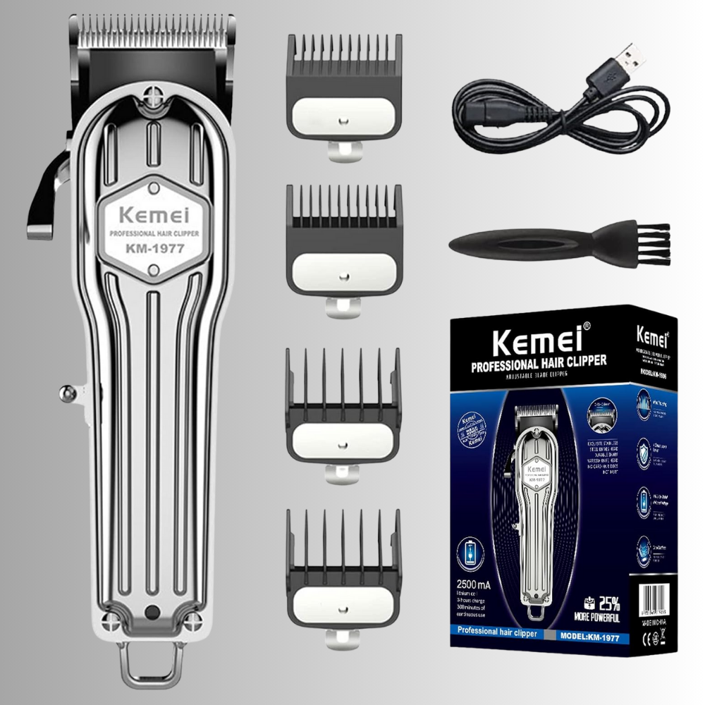 Cortadora de pelo para hombres profesionales KEMEI KM 1977 - Imagen 2