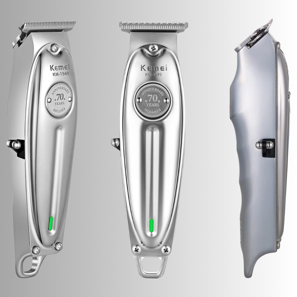 Cortadora profesional de barba y cabello Kemei KM 1949 - Imagen 2
