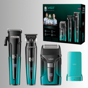 Kit Cortadora Pelo Trimmer Shaver 3en1 Profesional VGR V-694