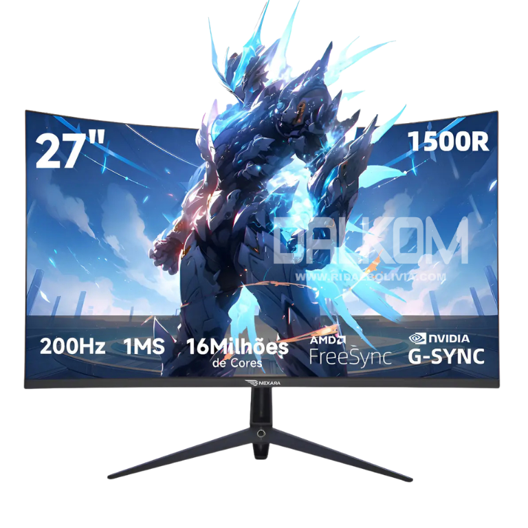 Monitor Gamer Curvo de 27 pulgadas Grasep E-DJR270 200hz