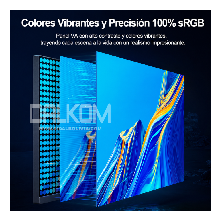 Monitor Gamer Curvo de 27 pulgadas Grasep E-DJR270 200hz - Imagen 4