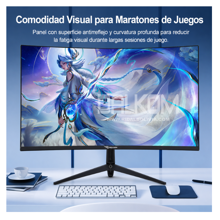 Monitor Gamer Curvo de 27 pulgadas Grasep E-DJR270 200hz - Imagen 6