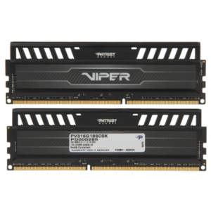 Memoria RAM Patriot DDR3 de 16 GB (2x8 GB) UDIMM 1866 MHz